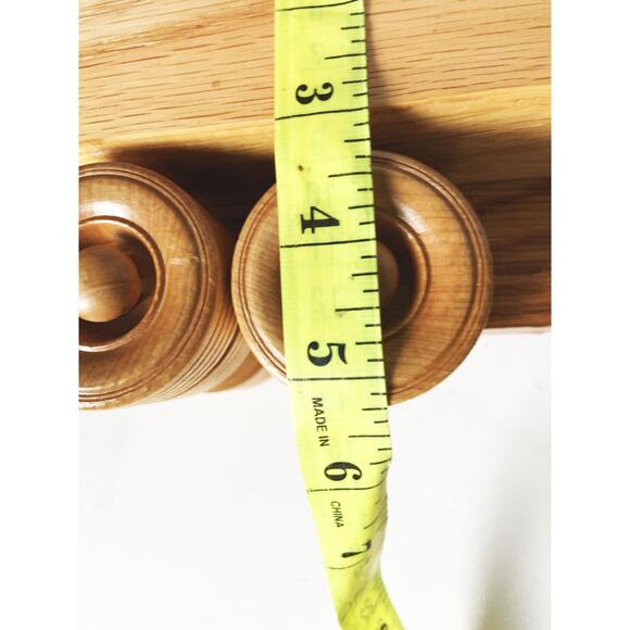 Handmade Wood Garbage Trash Truck Hand Crafted - Picture 7 of 8